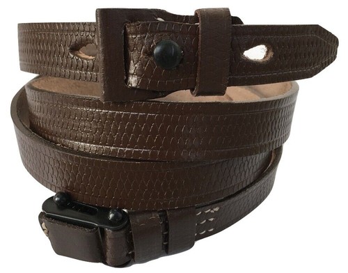 Sangle cuir marron allemand - sangle,