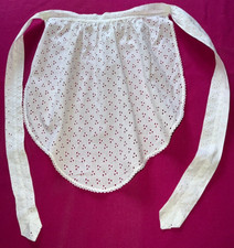 Beau tablier ancien en coton