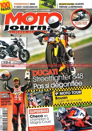 Moto journal 1972 ducati 848 - moto,