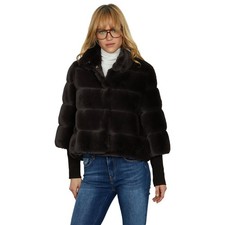 Veste En Éco-Fourrure Marron