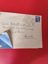 Ancienne lettre vintage avec