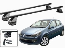 Barres de Toit De Toit Pour Renault Clio 3 5 Portes 2005-2012 MENABO Noir