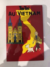 Tintin Au Vietnam Plaque De Bois Décoration