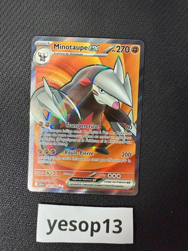 Carte pokémon minotaupe - pokémon,