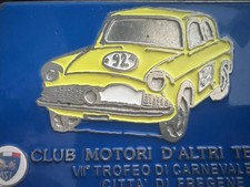 Trophée Auto ASI CLUB MOTORI D'ALTRI TEMPS Carnaval Fregene 2006 CAR BADGE