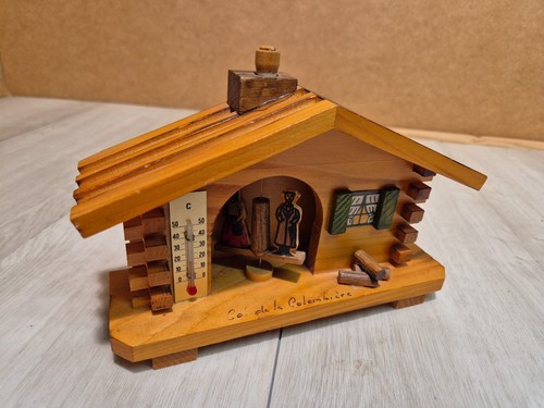 Ancien chalet baromètre - chalet, "