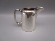 Pichet a lait individuel ancien en Métal  Argenté-orfèvrerie d'hôtellerie