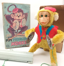 Jouet Automate ancien 50's SINGE PEPI Tumbling Monkey vintage