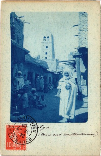 Cpa algeria tolga street - cpa, ak
