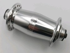 Moyeu Avant GT vintage VTT 32 trous 102mm alu poli rare années 90 Front Hub