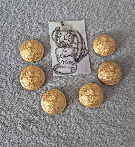 Boutons militaire de - 6,