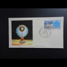 FDC Thiaude - 25e anniv conseil de l'europe - 4/5/1974 Strasbourg