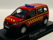 Norev Peugeot Rifter Pompiers