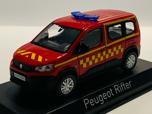 Norev peugeot rifter pompiers - rifter,