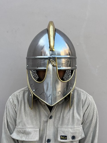 Casque loup médiéval en - casque,