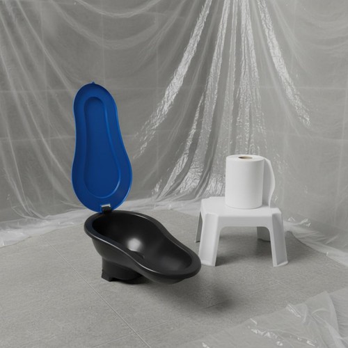 Toilette chantier jetable - toilette,