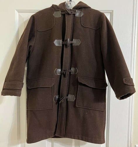 Jacadi hooded brown duffle - brown,
