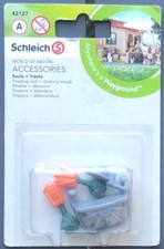 Figurine Accessoire Râtelier Abreuvoir Schleich, Cheval, chevaux, Animaux