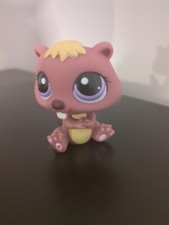 figurine PETSHOP  castor 1410 pet shop LPS