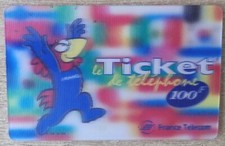 ticket de téléphone  France