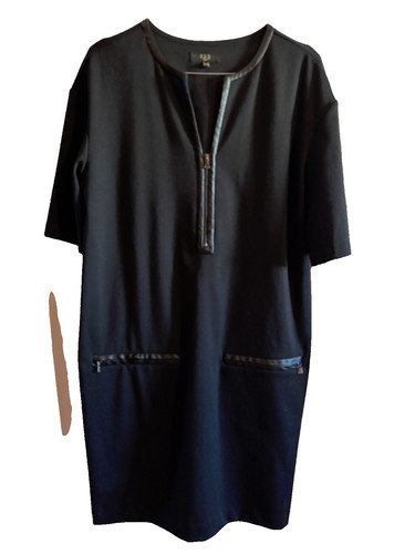 123 belle robe noire - , lainage
