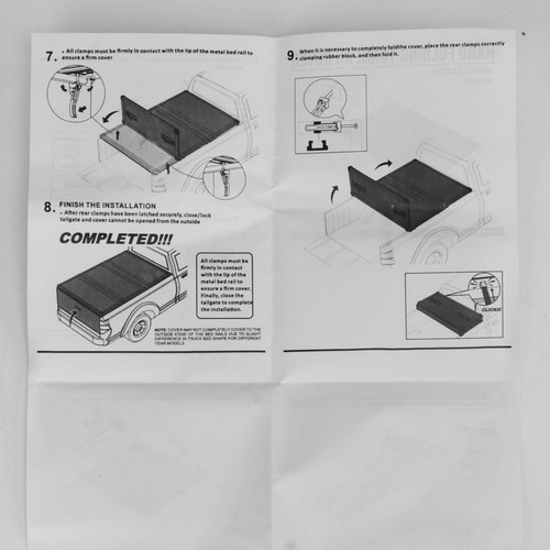 Pièces tonneau cover - 20,