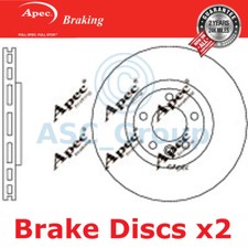 2x Apec BRAKING 325mm Ventilé