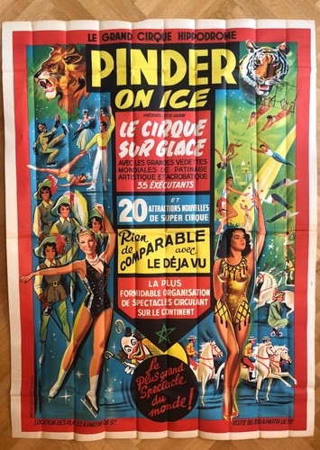 Affiche programme cirque - affiche,