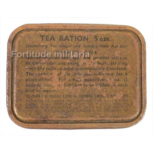 Boite ration thé - de, de