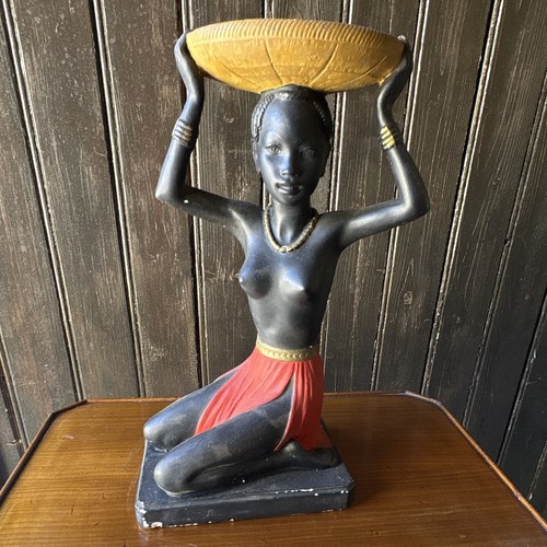 Sculpture femme africaine - femme, en