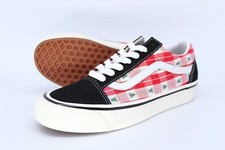 VANS Chaussures Old Skool 36 Dx Américaine 5,5 Og Plaid Rouge
