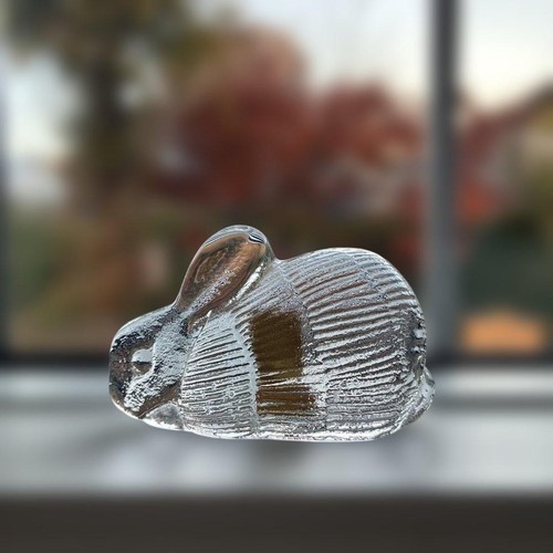 Figurine lapin verre - figurine,