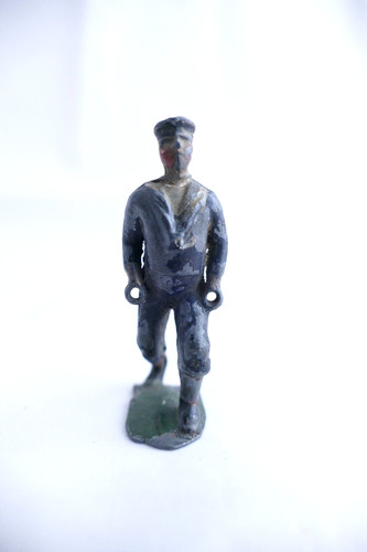 Soldat plomb creux marin - de,