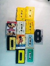 lot de cassette sans boite divers enfant musique voir photo