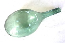 ANCIENNE BOUTEILLE VERRE SOUFFLÉ EN FORME D’OLIVE OU POIRE OLD BOTTLE GLASS