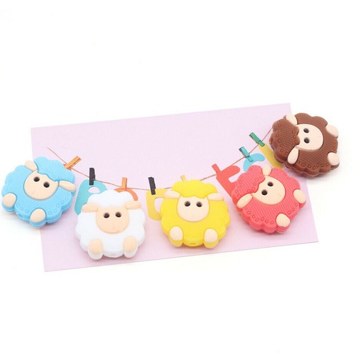 Perle silicone mouton - mouton, 23mm
