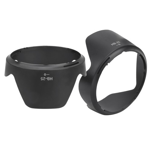 2pcs lens hood black - lens,