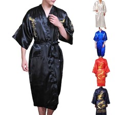 Hommes Satin Chinese-Dragon