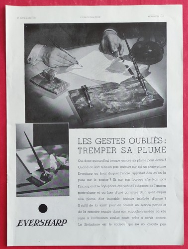 Publicité presse stylo - publicité, presse: