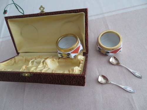 Vintage coffret saleron - coffret, metal