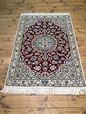 Magnifique Tapis Oriental Nain En Soie 9 La (143 X 100) Haute Qualité Neuf