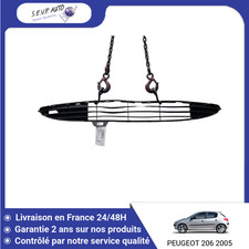 🇫🇷 GRILLE PARE-CHOC AVANT PEUGEOT 206 3P ➤7414EN ♻️