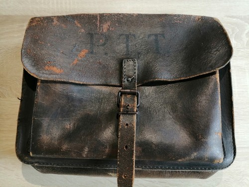 Sacoche facteur ptt vintage - sacoche,