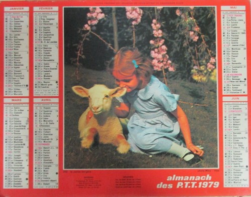 Calendrier almanach des - almanach,