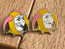 2 PINS PIN DIVERS CARNAVAL BASEL ZAMAK DORE ARGENT
