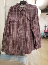 Nordic Track, men's long sleeve shirt, dry technology size: 2XL Burgudy/Blue 