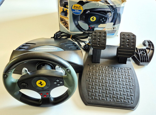 Volant pédalier thrustmaster - volant,