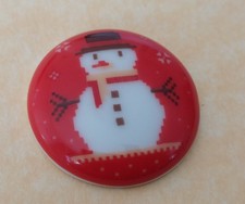 FEVE -     "ARTFUN JOYEUX HIVER "    - LE BONHOMME DE NEIGE