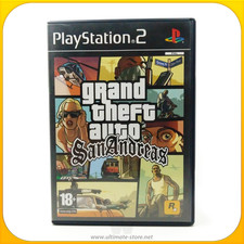 Jeu PS2 - GRAND THEFT AUTO SAN ANDREAS - GTA SA - VF FR - Avec Reg Card Rockstar