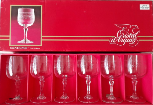 Cristal arques verres a - cristal, d'arques